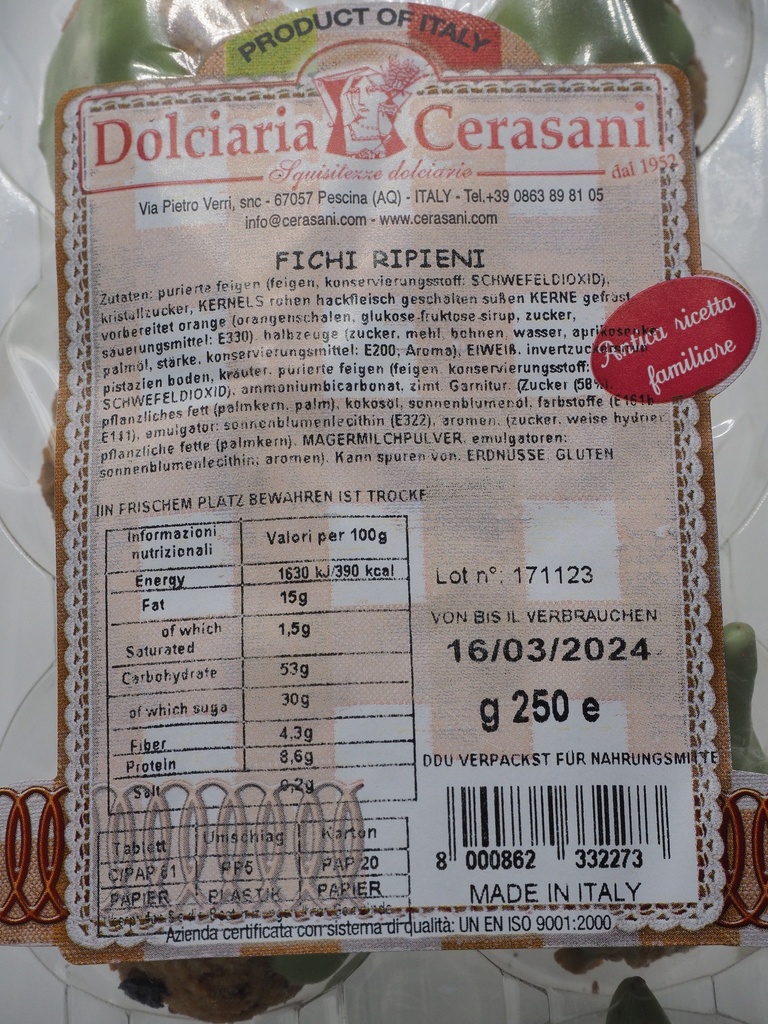Fichi Ripieni 200g