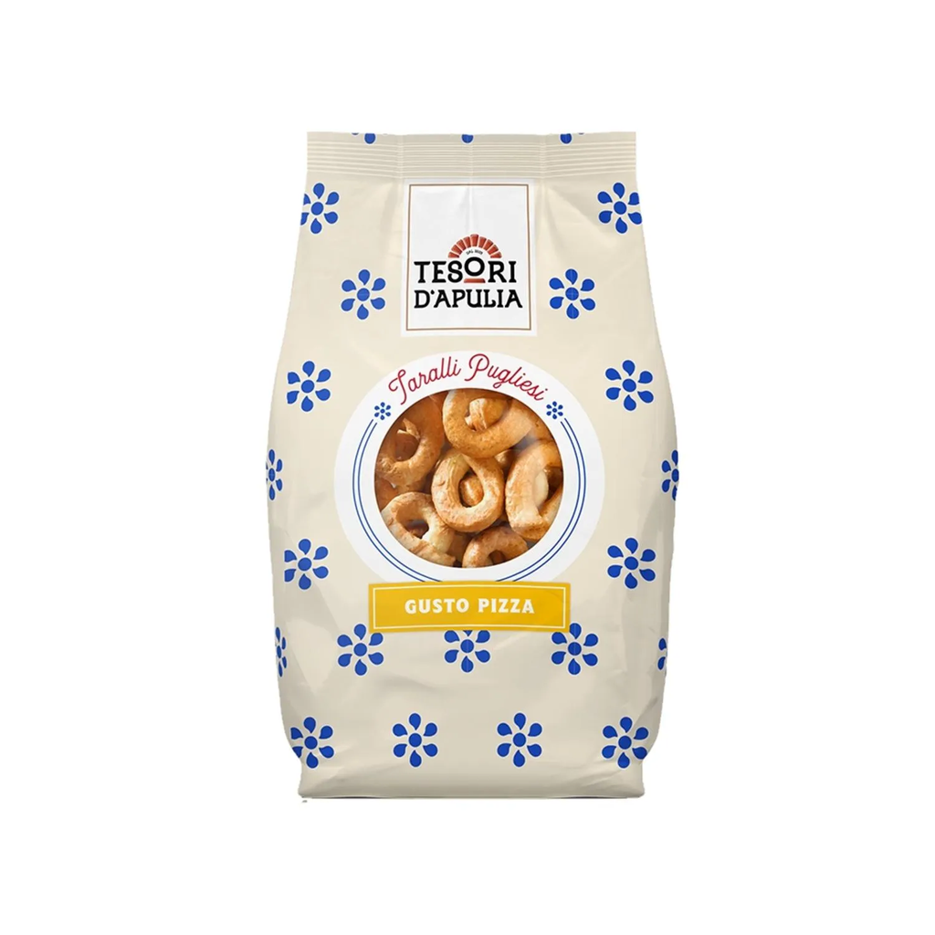 Tesori d’Apulia Taralli mit Pizzageschmack 400 g