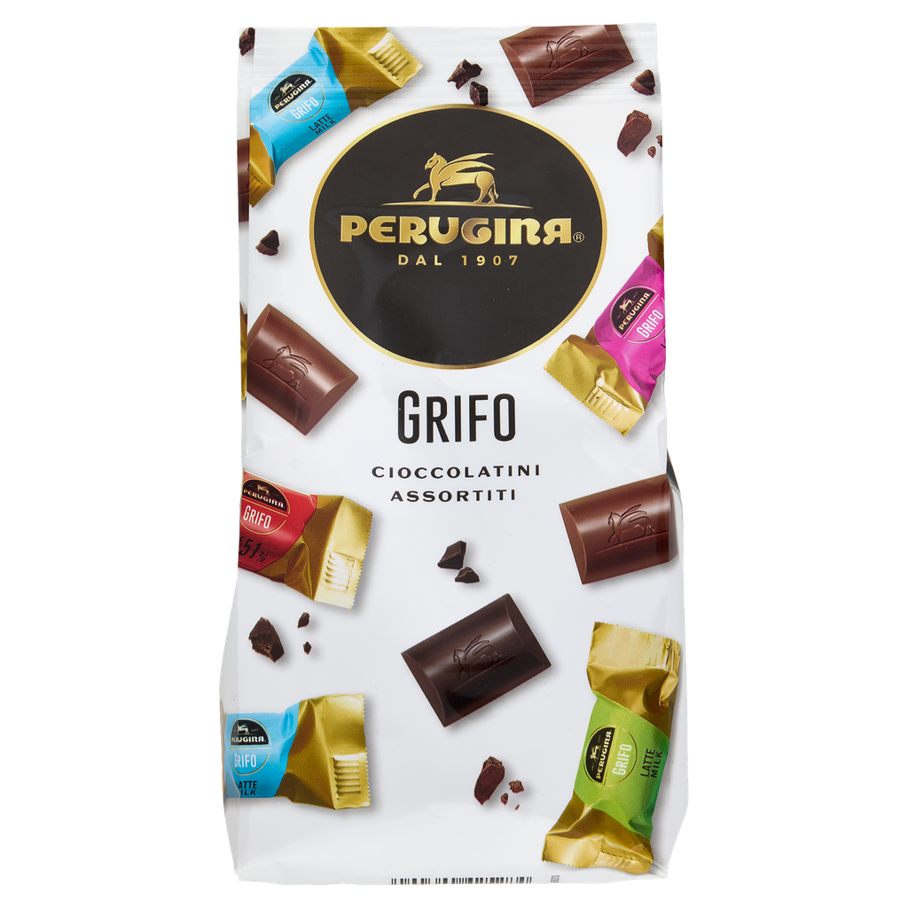 Perugina Grifo Cioccolatini assortiti 200 g – latte e fondente