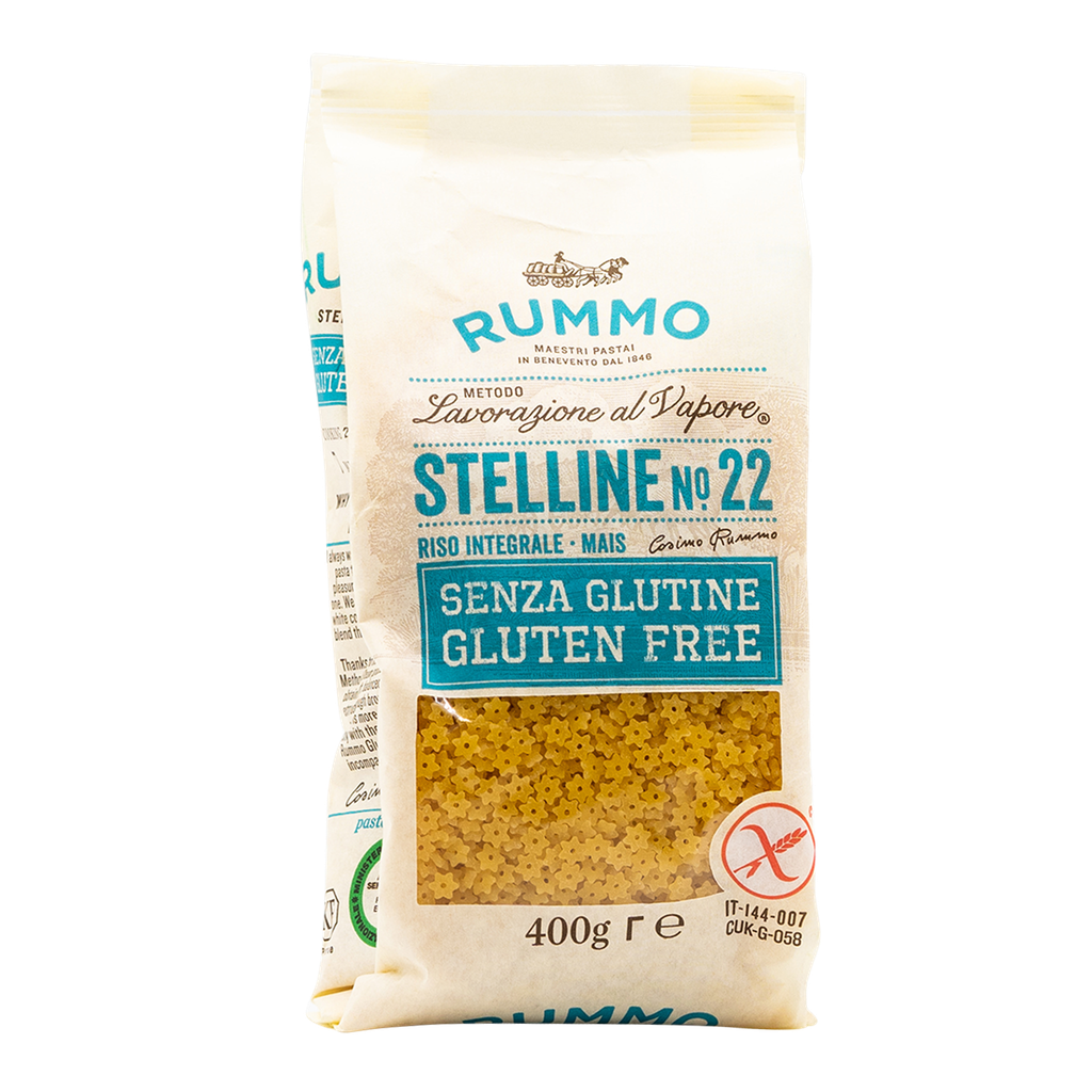 Rummo glutenfreie Stelline Nr. 22 Sternchennudeln, 400 g