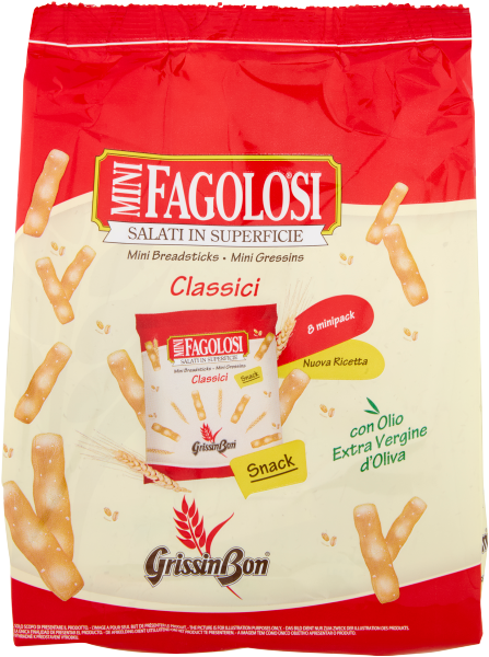 Grissinbon Minifagolosi Multipack 165 g – mini grissini salati