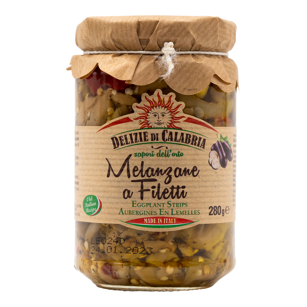 Delizie di Calabria Auberginen in Streifen 530g