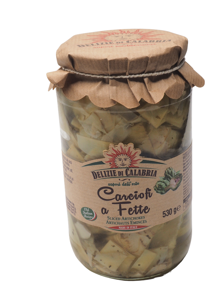 Delizie di Calabria Artischocken in Scheiben