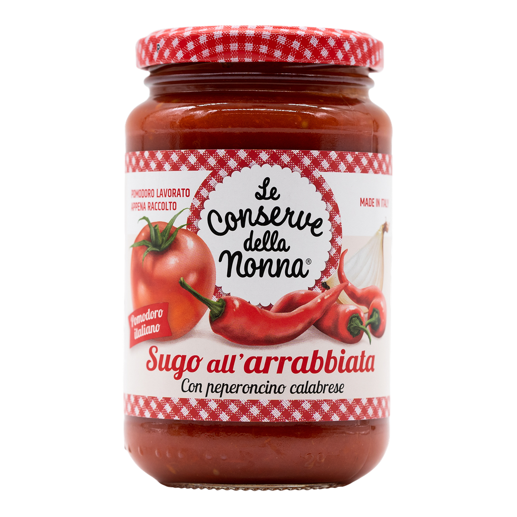 Conserve della Nonna scharfe Tomatensauce mit Chili 190 g