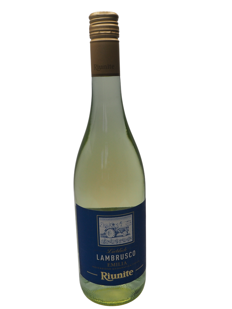 Riunite Lambrusco Bianco lieblich – italienischer Perlwein