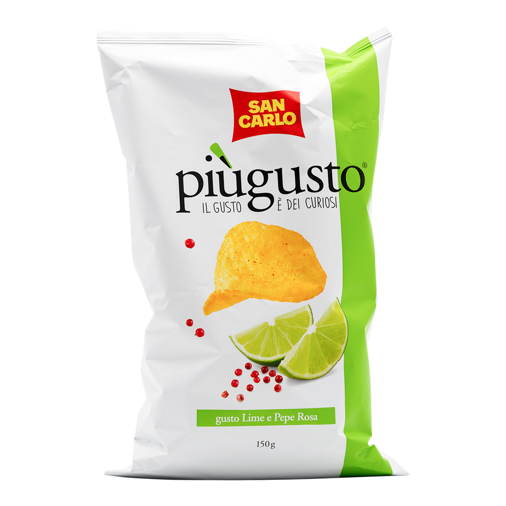 San Carlo Chips 150g Lime&rosa Pfeffer
