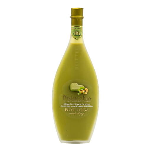 Bottiglia Bottega Pistacchio, liquore al pistacchio siciliano, 50 cl