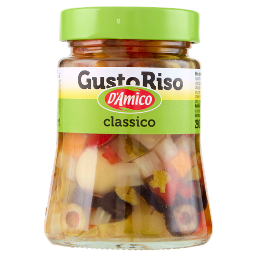 D’Amico Gustoriso Classico Gemüsezubereitung im Glas, 290 g