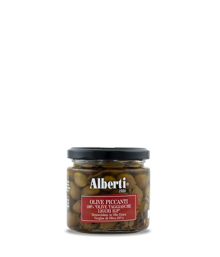 Alberti Oliven Taggiasche piccanti