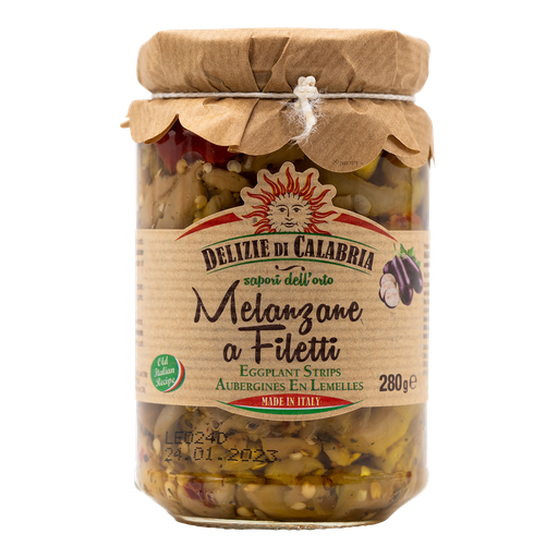 [10280] Delizie di Calabria Auberginen in Streifen 530g
